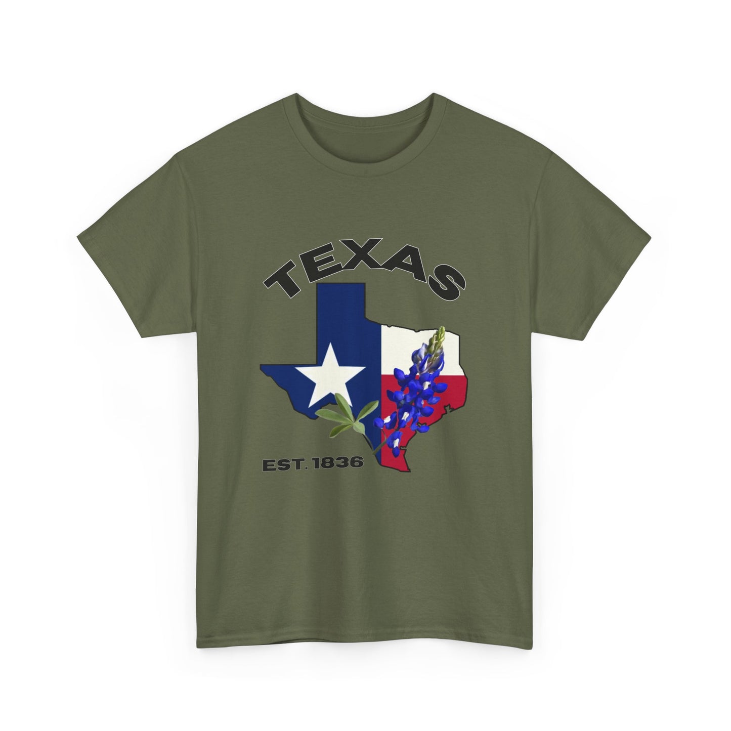State of Texas shirt, Texas State Flag Shirt, Texas Tee, Bluebonnet Shirt