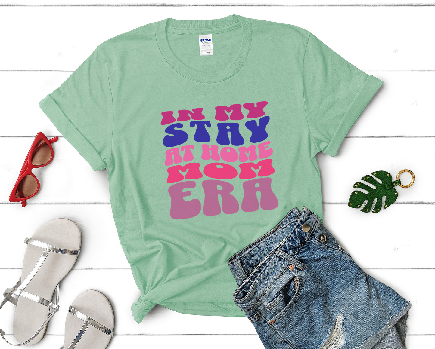 Stay at Home Mom Unisex Tee, Motherhood Shirt, Mom Era T-Shirt, Stay at Home Parent Top, Mom Life Tee Shirt