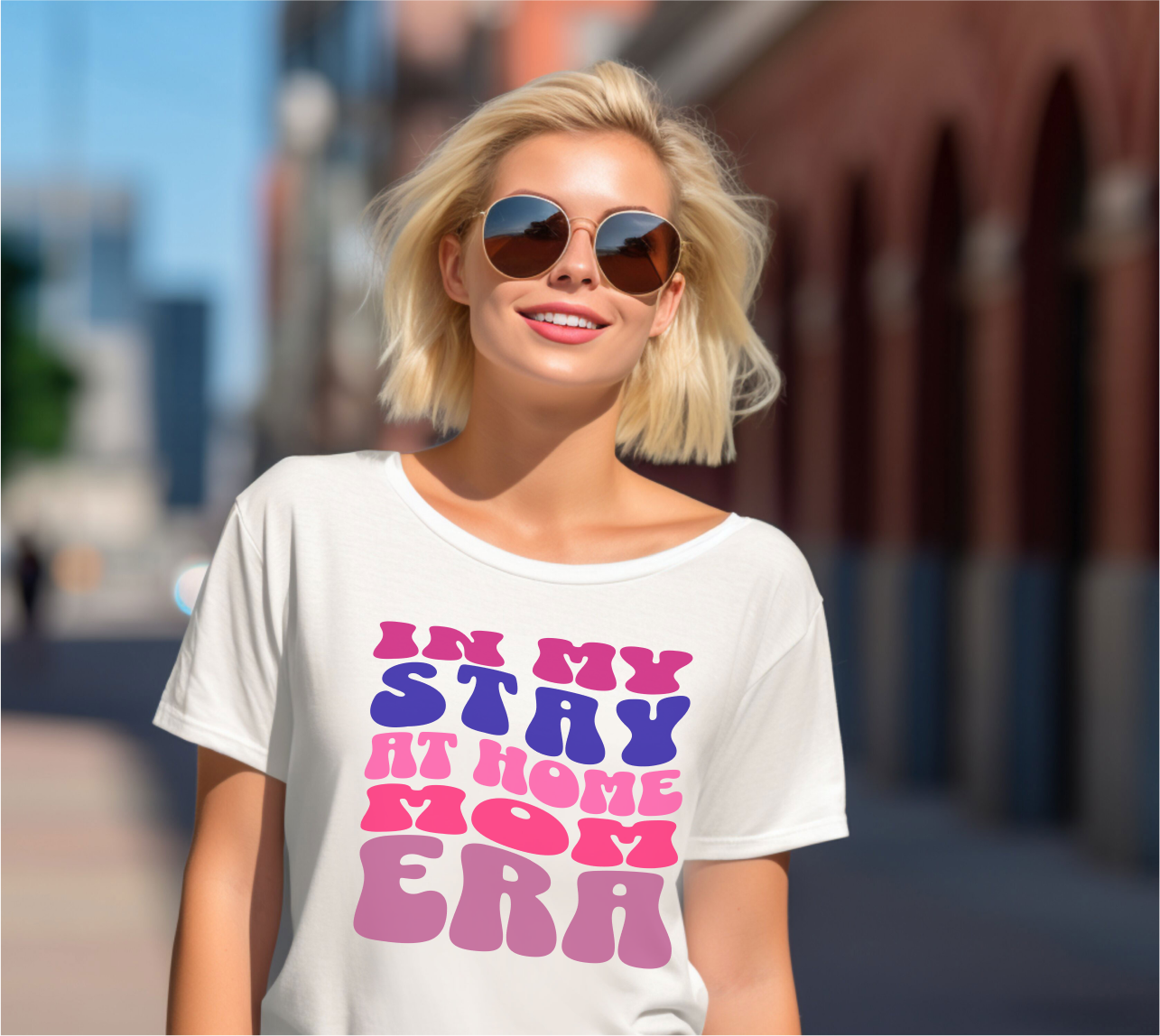 Stay at Home Mom Unisex Tee, Motherhood Shirt, Mom Era T-Shirt, Stay at Home Parent Top, Mom Life Tee Shirt