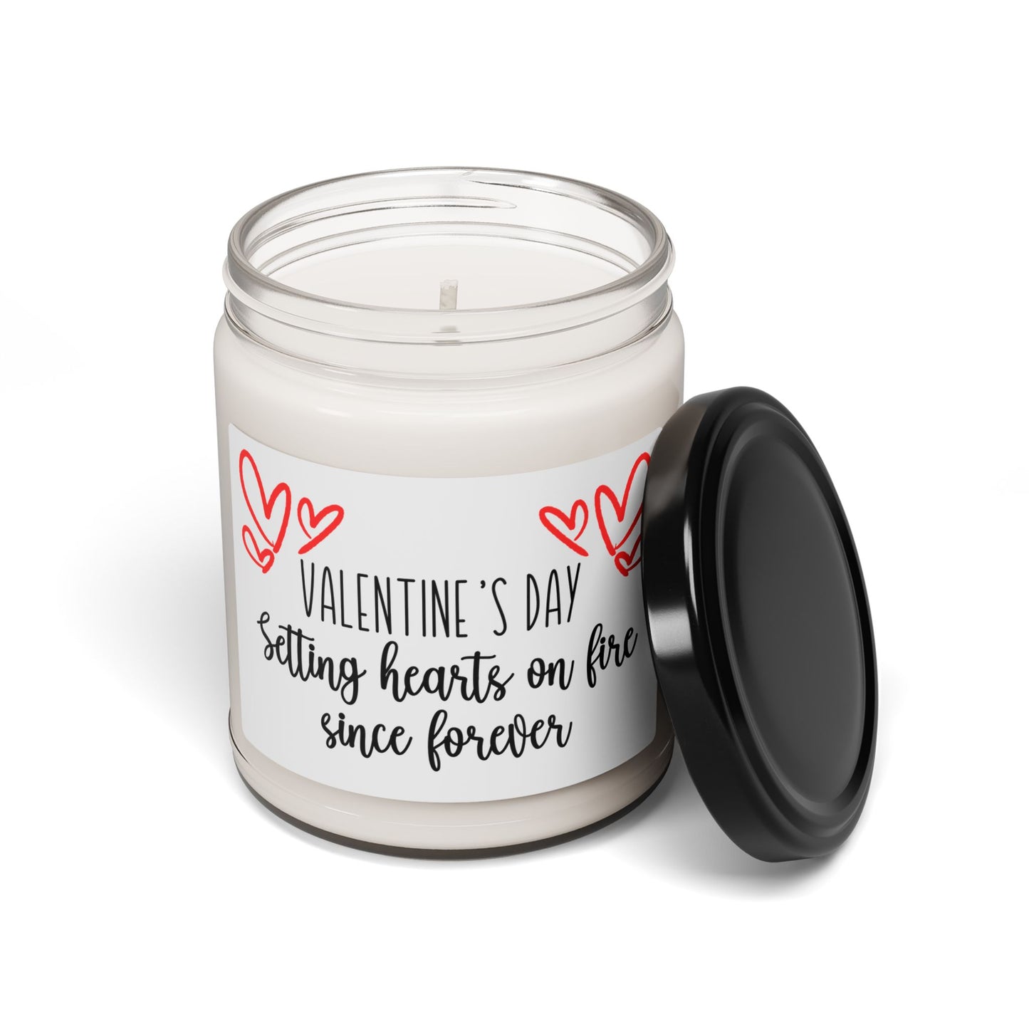 Valentine's Day Setting Hearts on Fire Since Forever - Candle