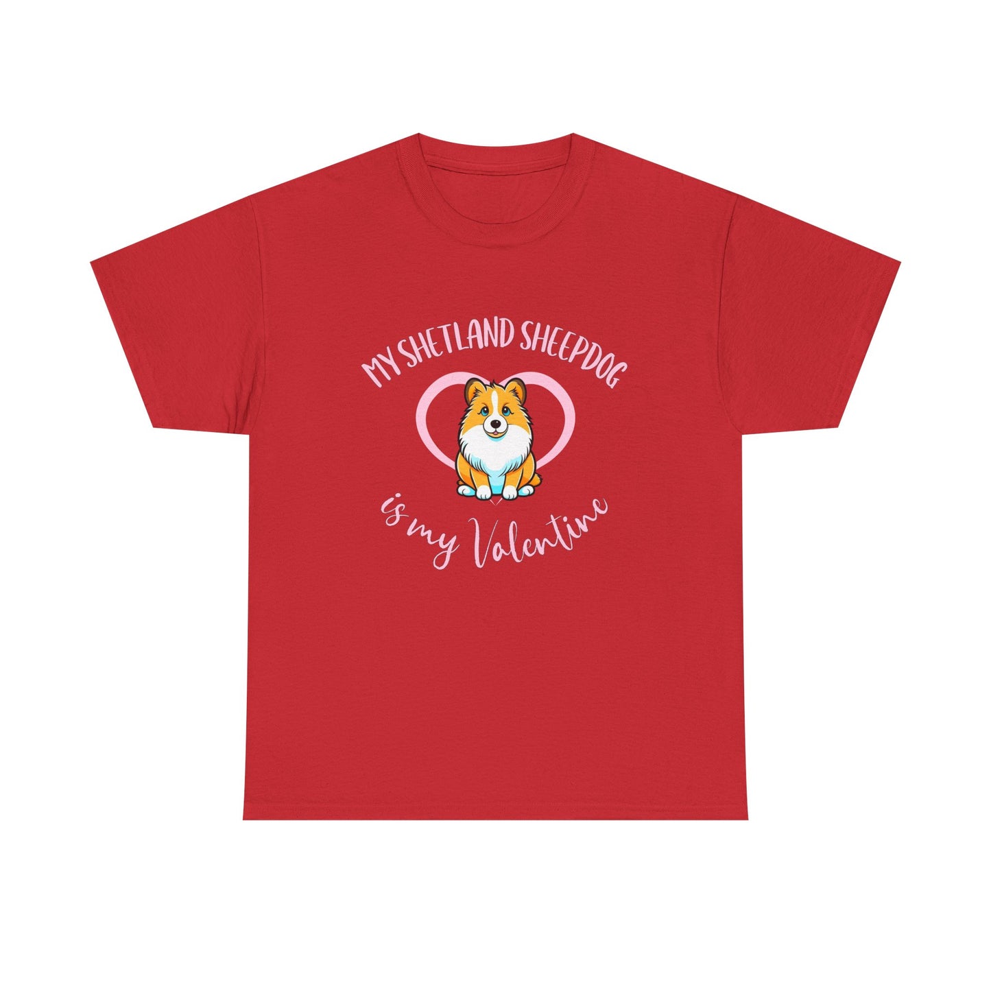 My Shetland Sheepdog is My Valentine Shirt