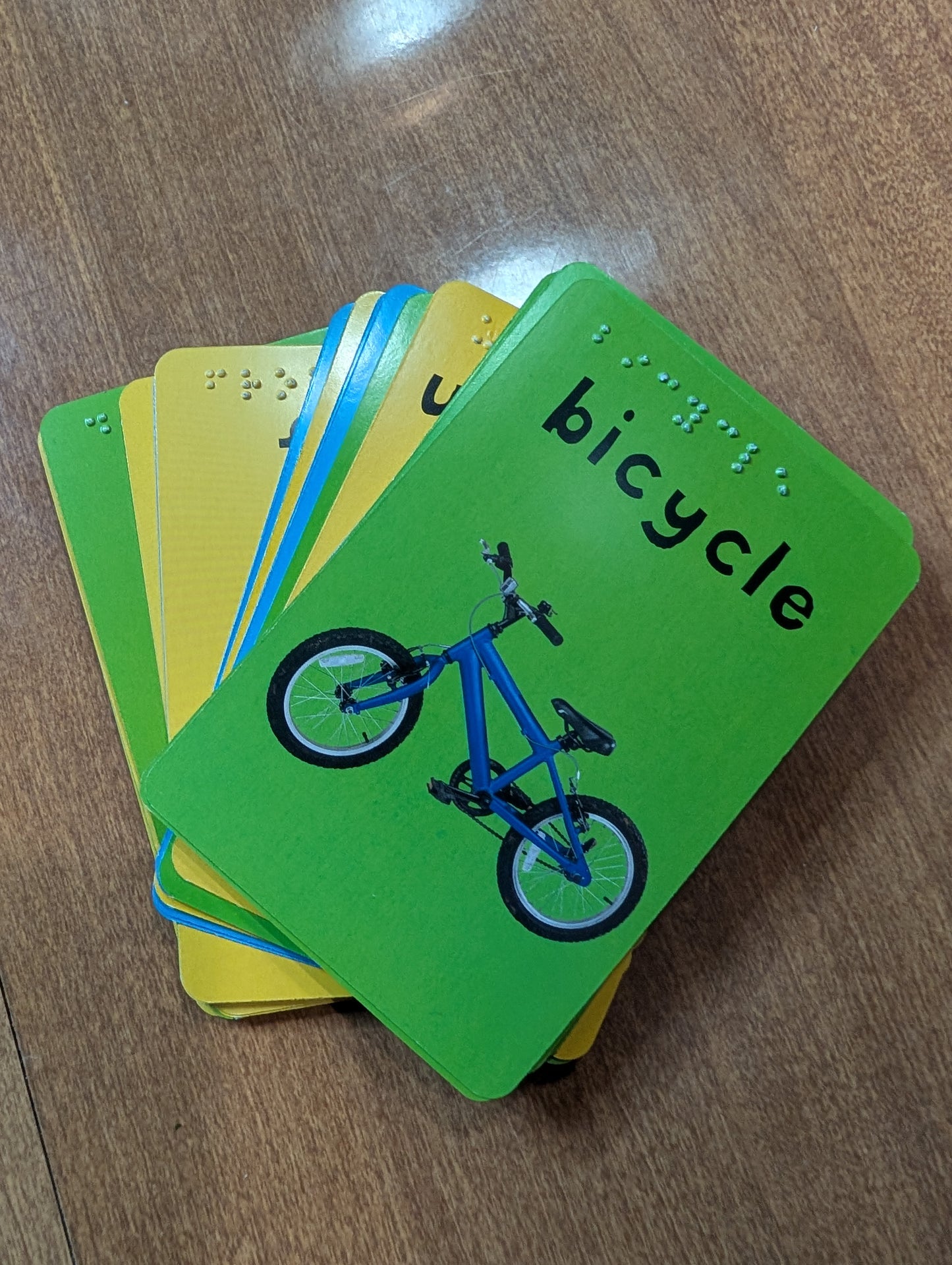 Braille 48 Card Word Match Game