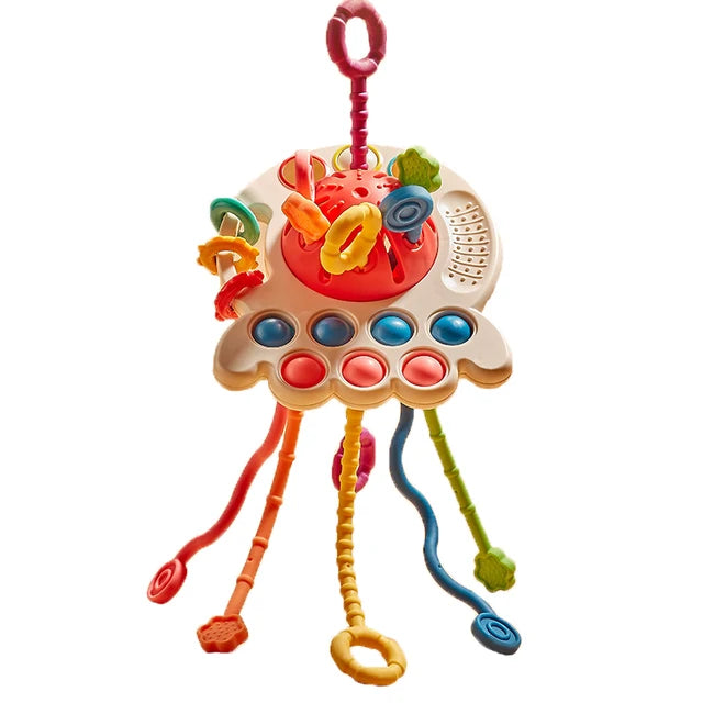 Montessori Pull String Sensory Toy