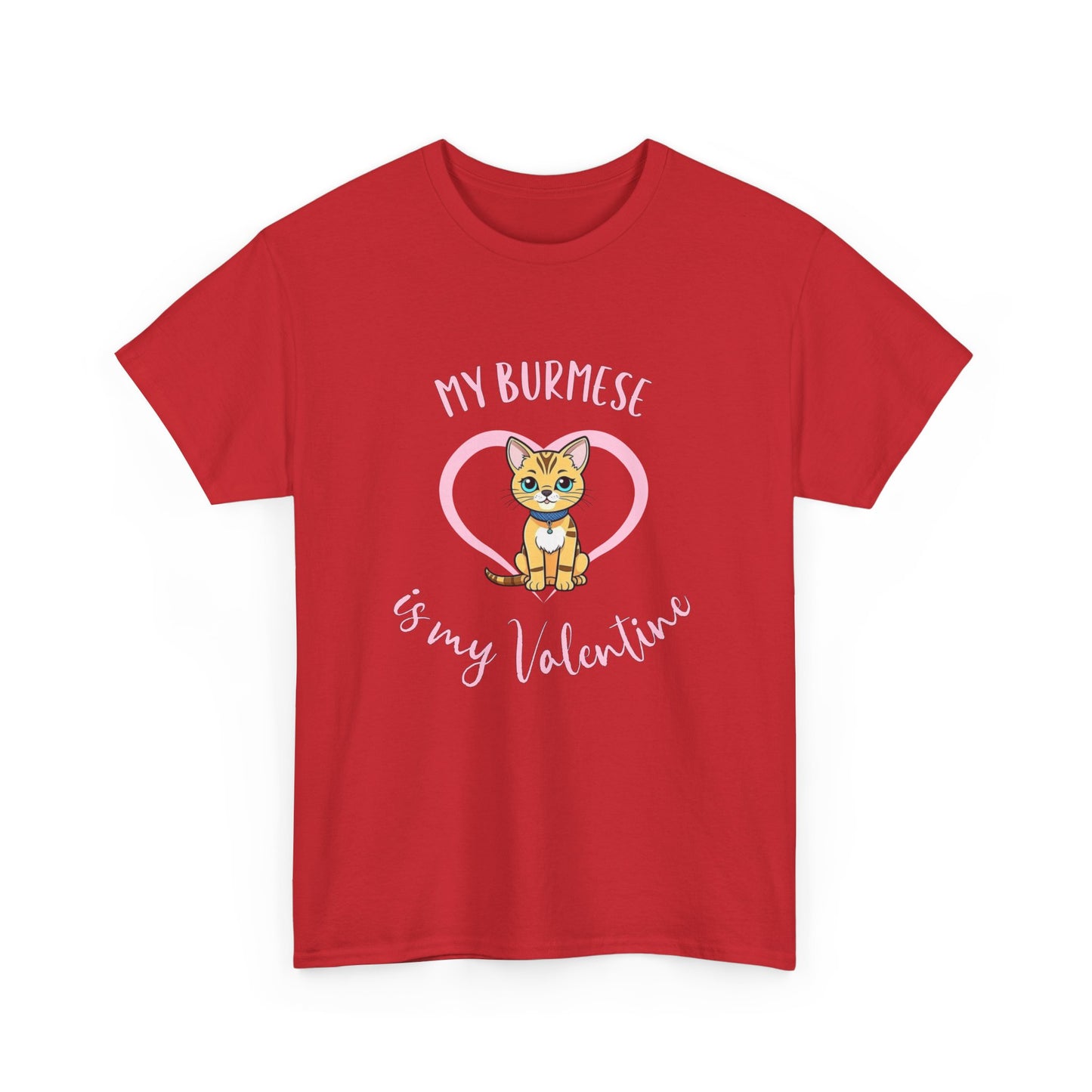 My Burmese is My Valentine Shirt