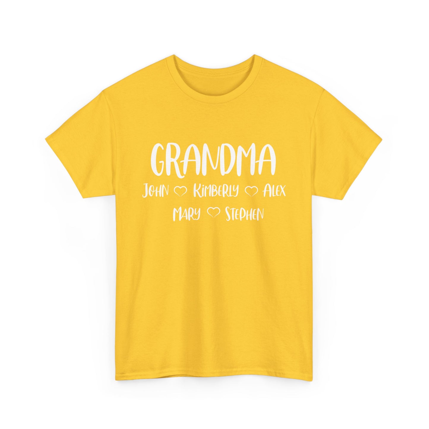 Personalized Grandparent T-Shirt