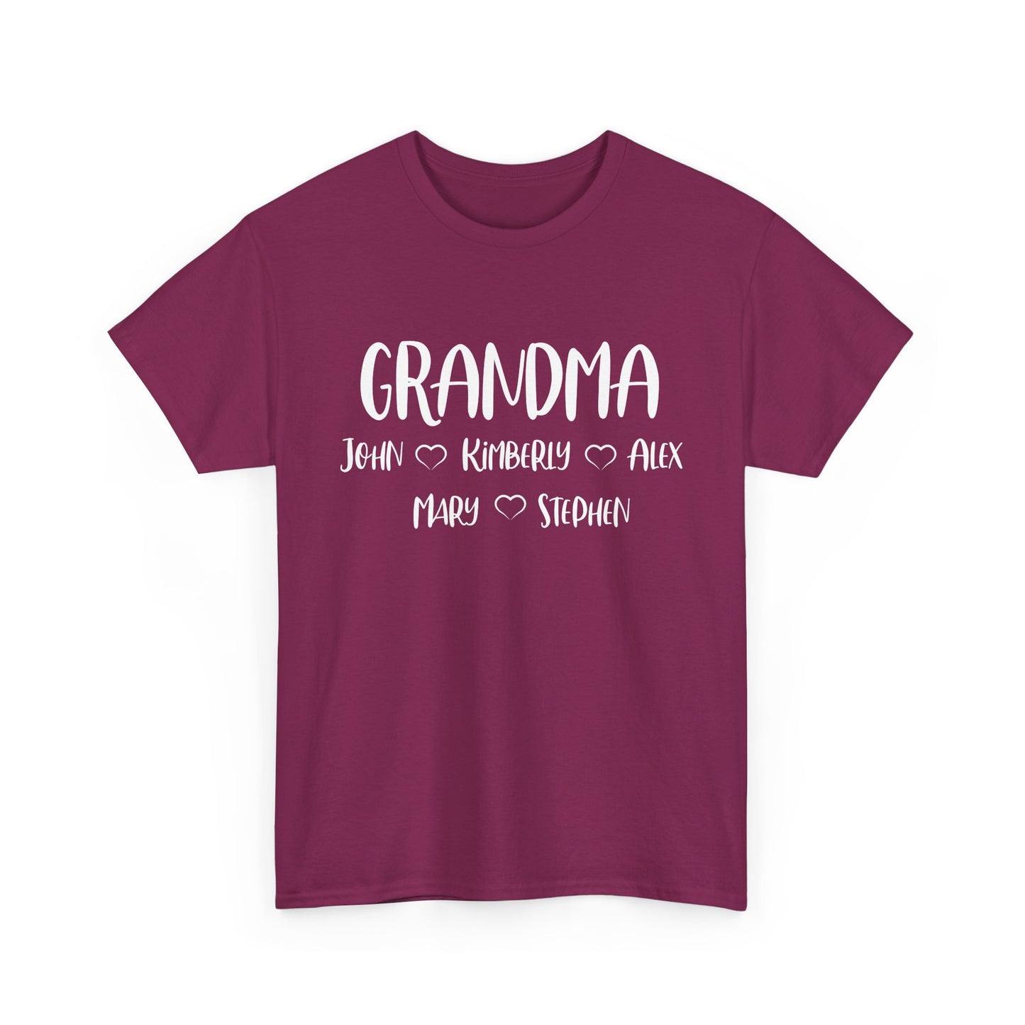 Personalized Grandparent T-Shirt