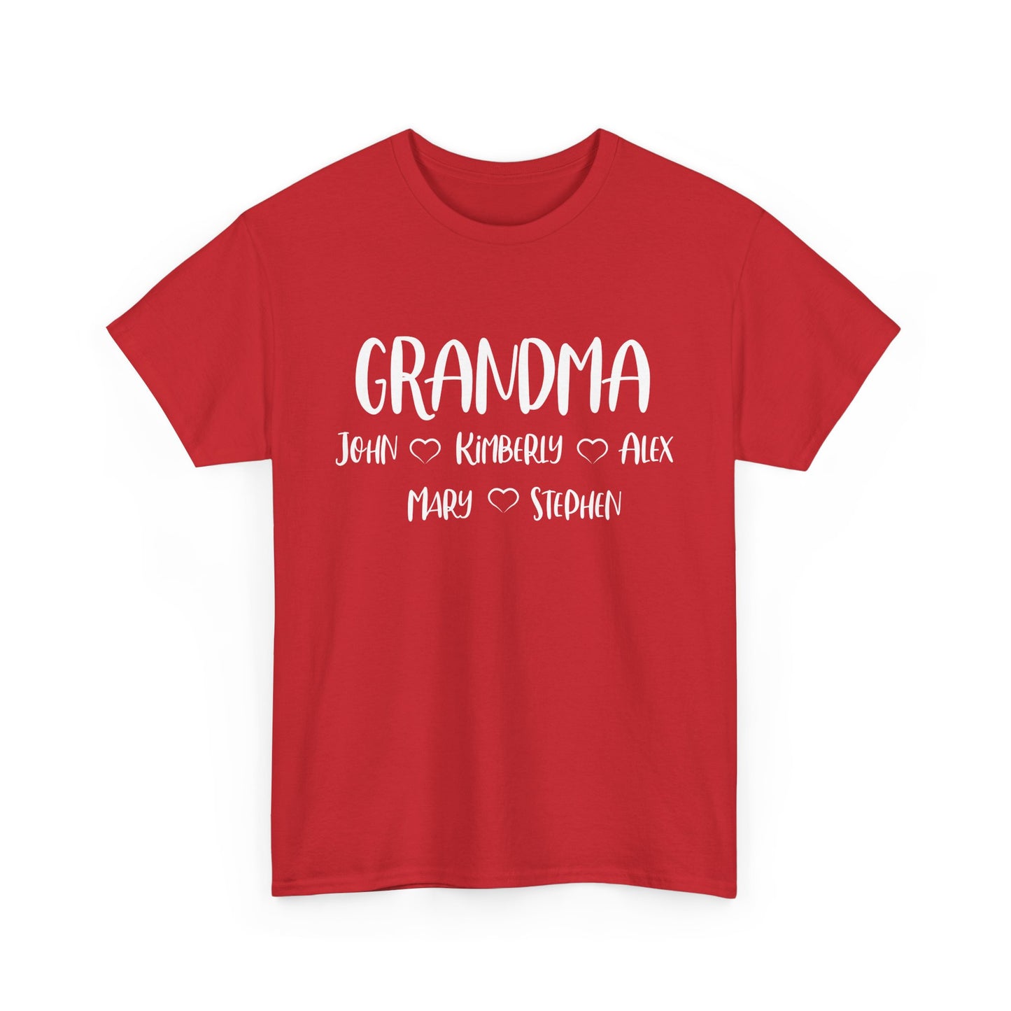 Personalized Grandparent T-Shirt