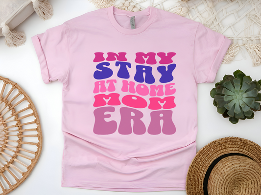 Stay at Home Mom Unisex Tee, Motherhood Shirt, Mom Era T-Shirt, Stay at Home Parent Top, Mom Life Tee Shirt