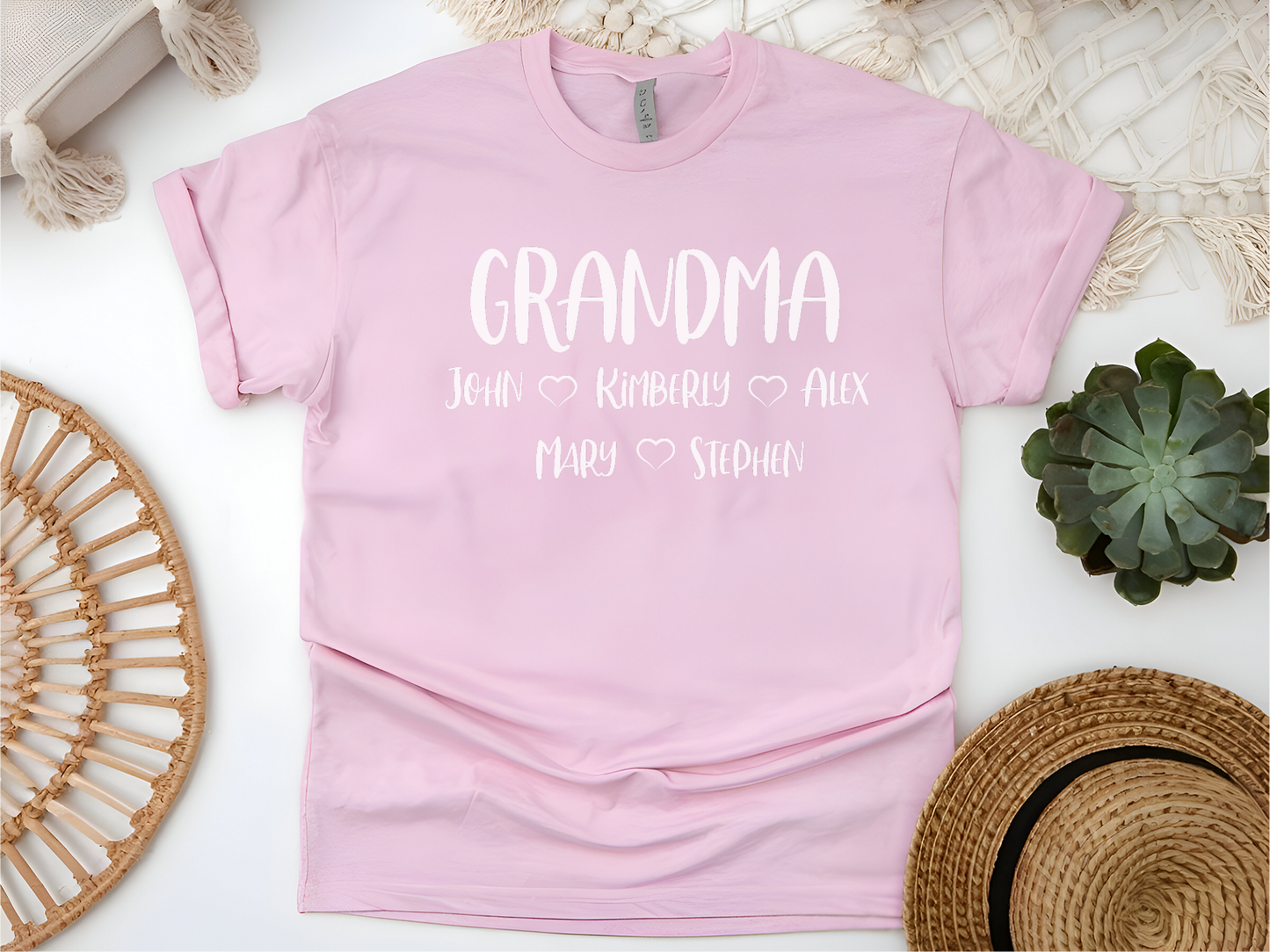 Personalized Grandparent T-Shirt