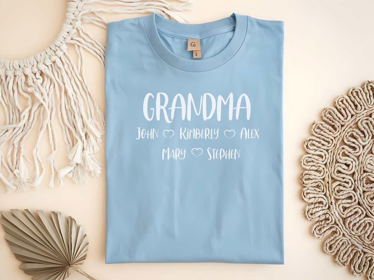Personalized Grandparent T-Shirt
