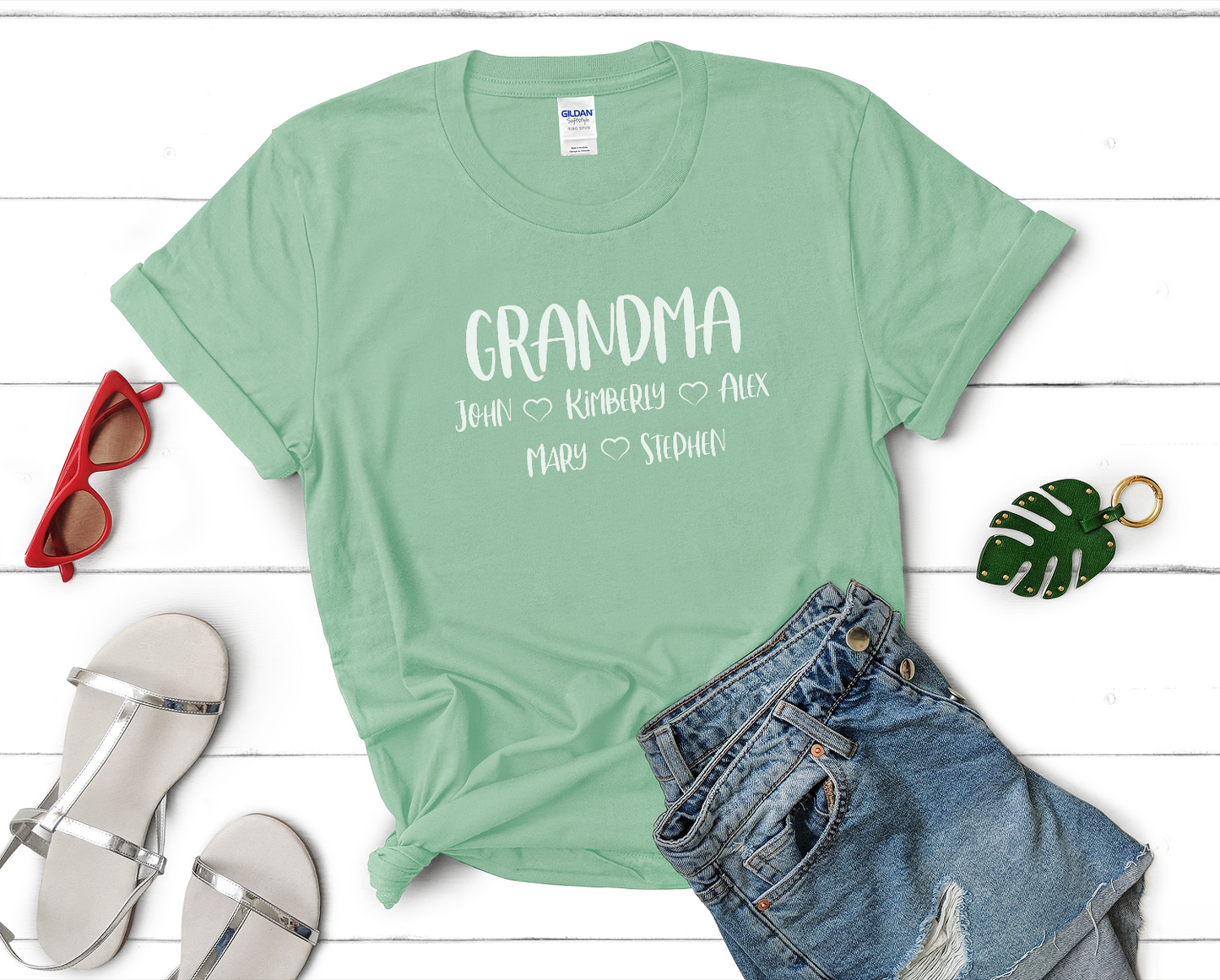 Personalized Grandparent T-Shirt