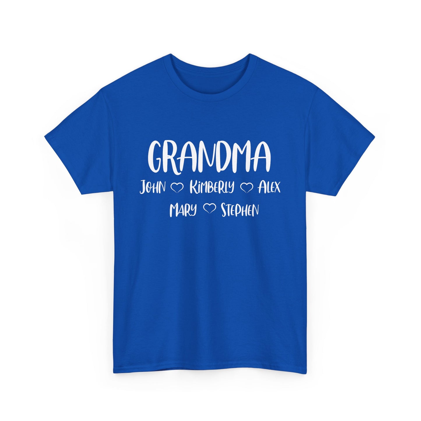 Personalized Grandparent T-Shirt