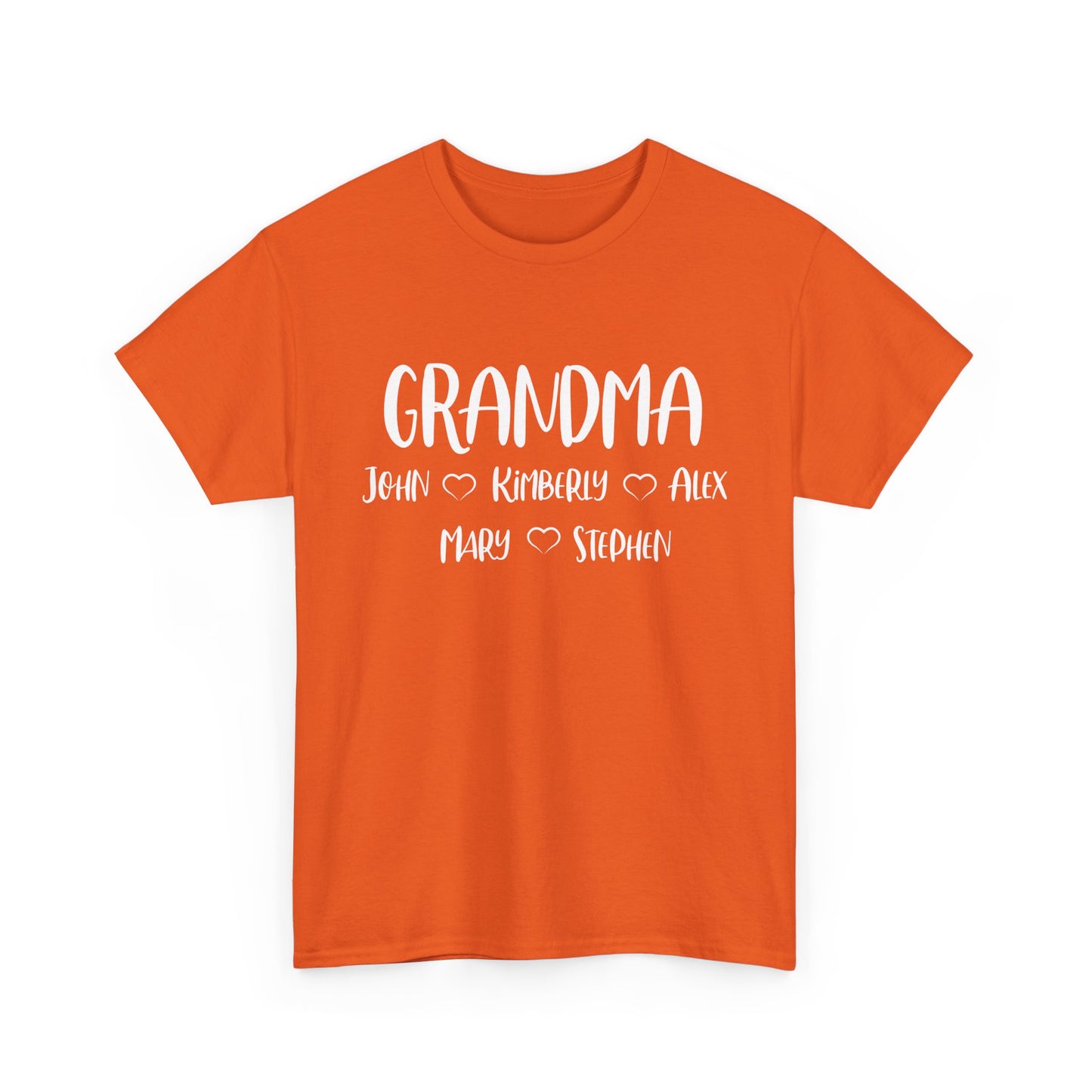 Personalized Grandparent T-Shirt