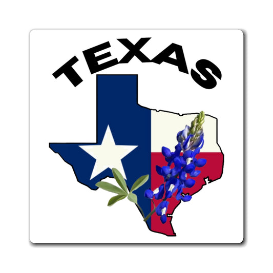 Fridge Magnet - Texas Bluebonnet