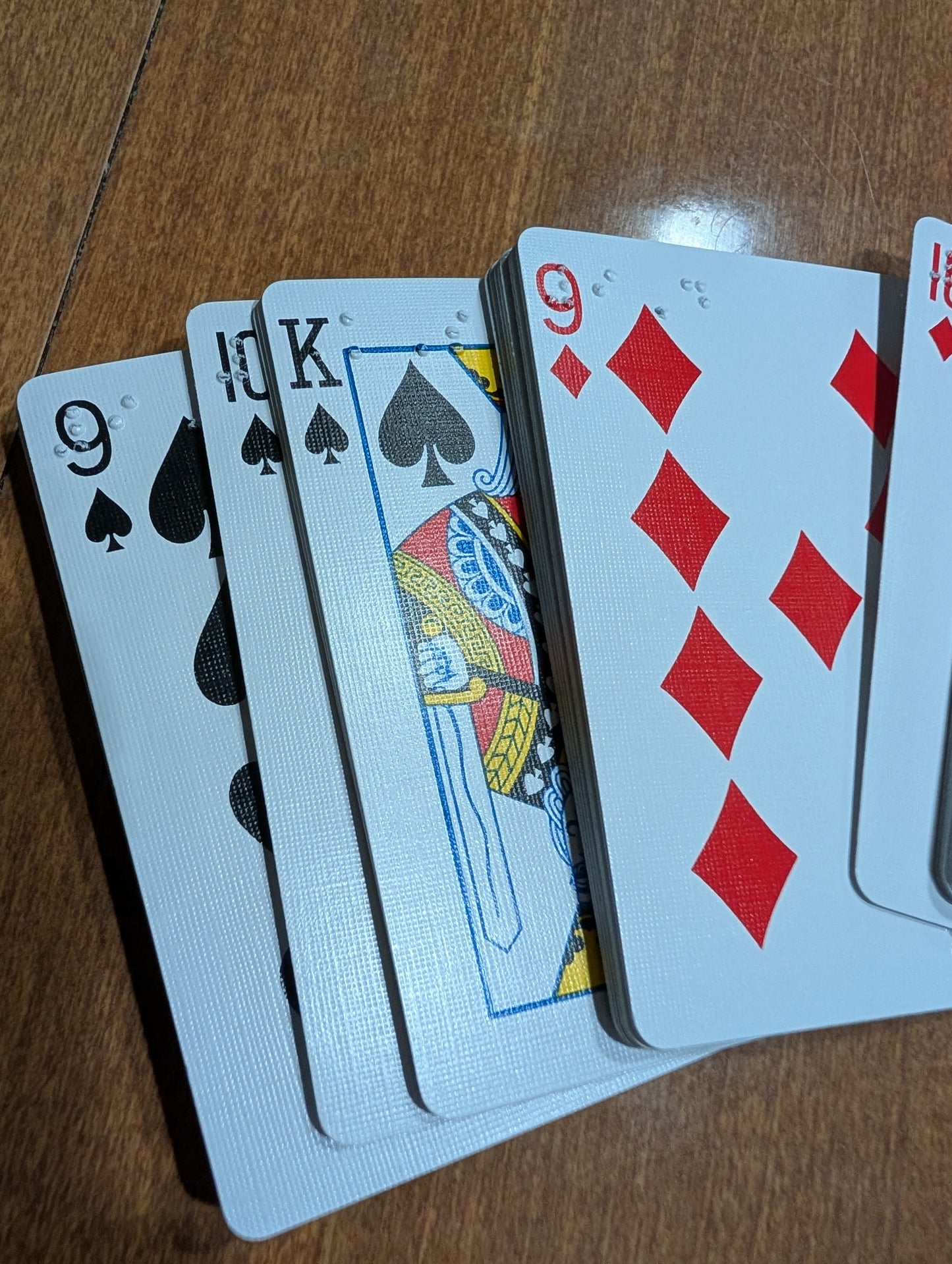 Braille Playing Cards - Standard Deck