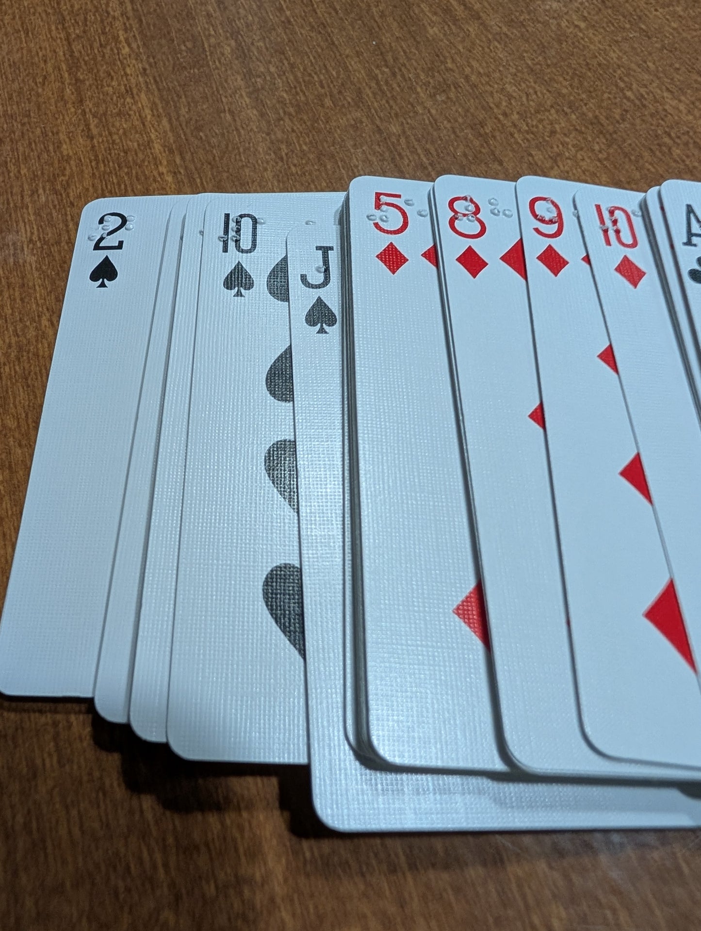 Braille Playing Cards - Standard Deck