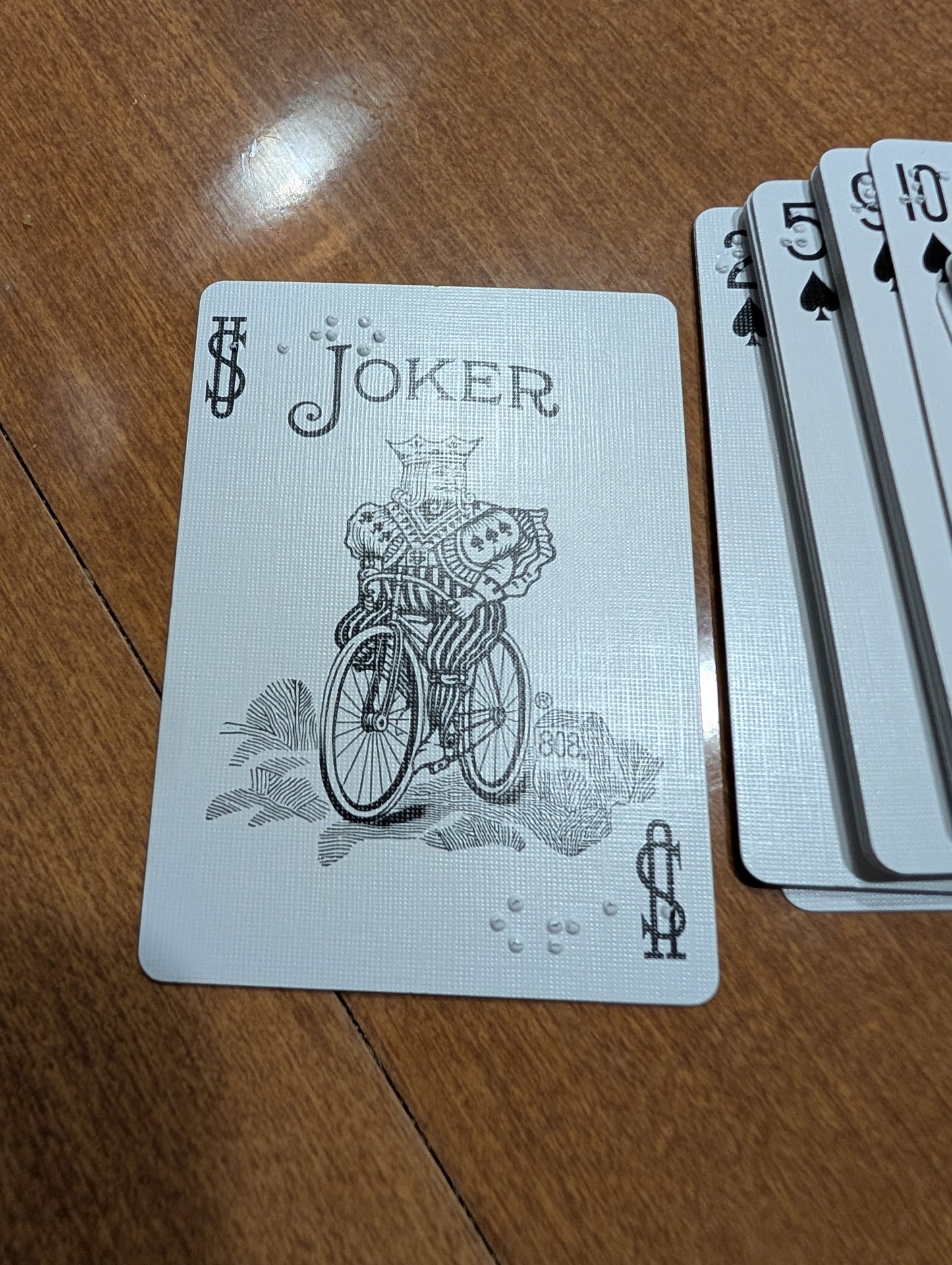 Braille Playing Cards - Standard Deck