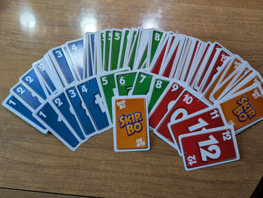 Skip-Bo Braille Edition