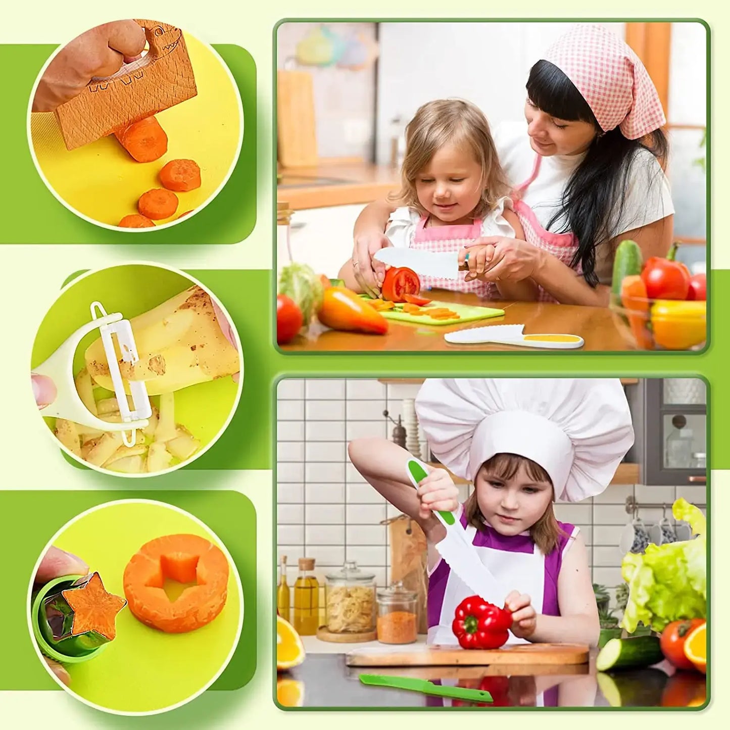 Montessori Kid's Kitchen Tools